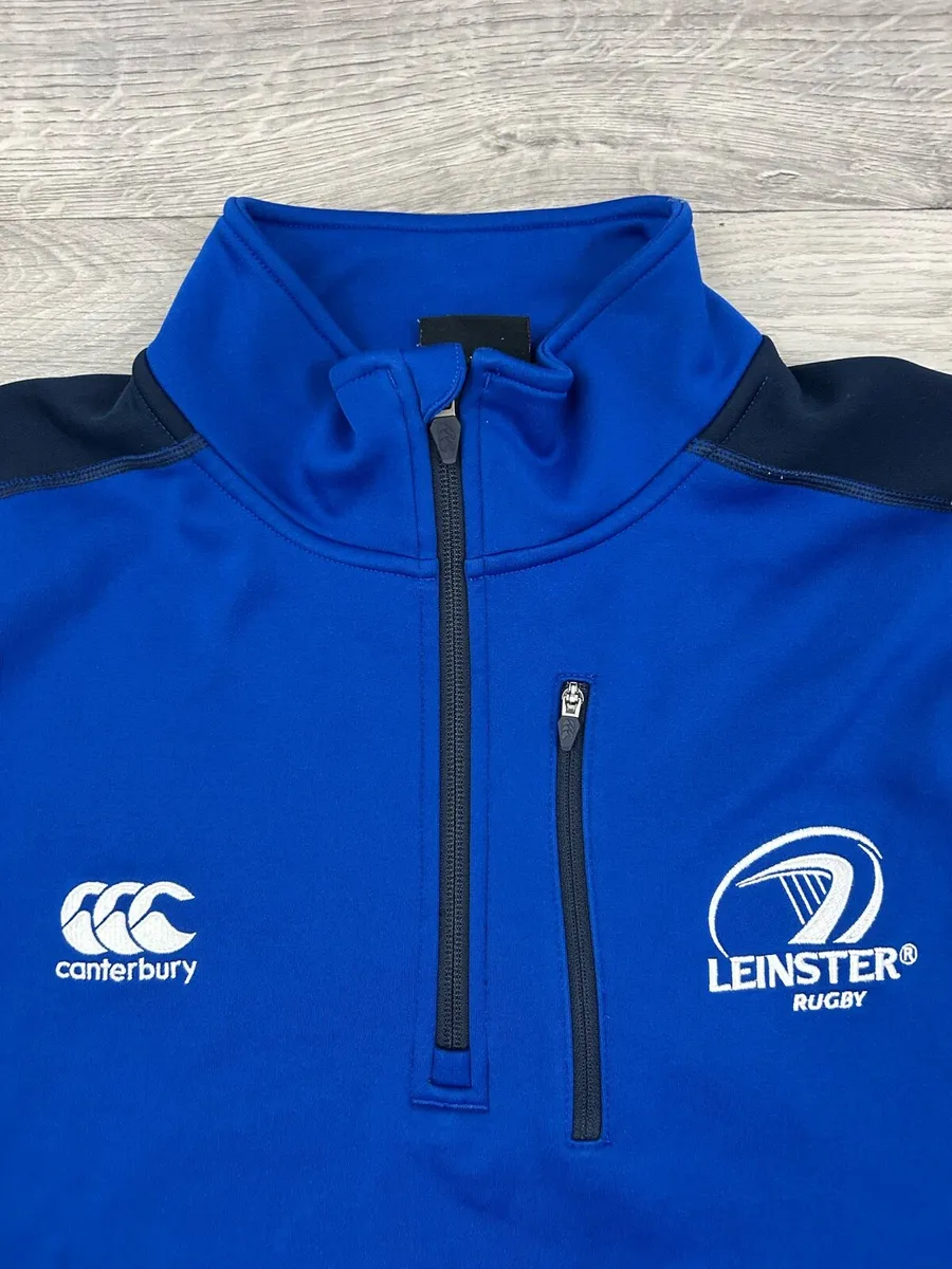 Canterbury Leinster Rugby Half Zip Jumper Men L - Image 3