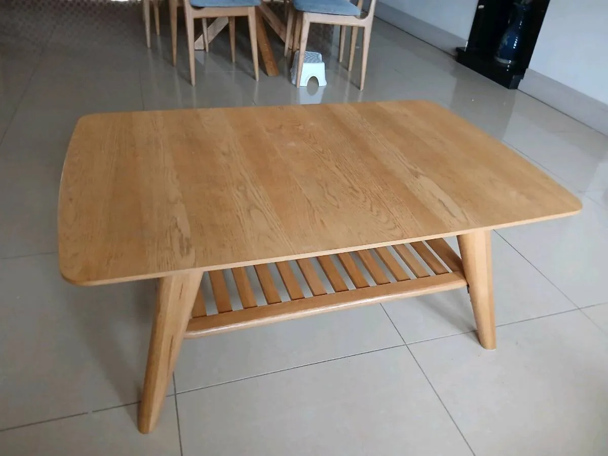 Oak Coffee Table. - Image 2