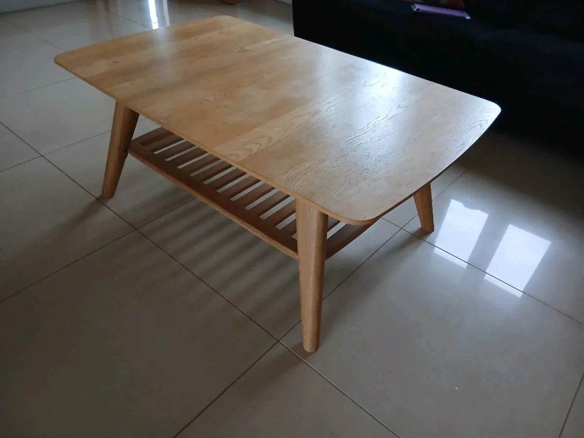 Oak Coffee Table. - Image 4