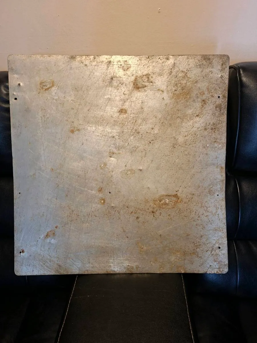 Antiques metal Advertising Sign - Image 2