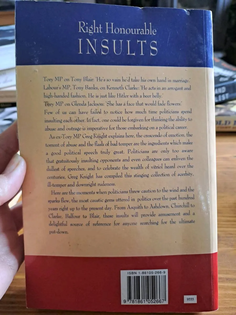 Right Honourable Insults – Greg Knight - Image 2