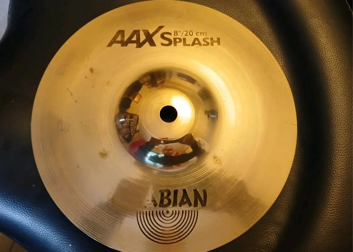 Sabian splash cymbals - Image 1
