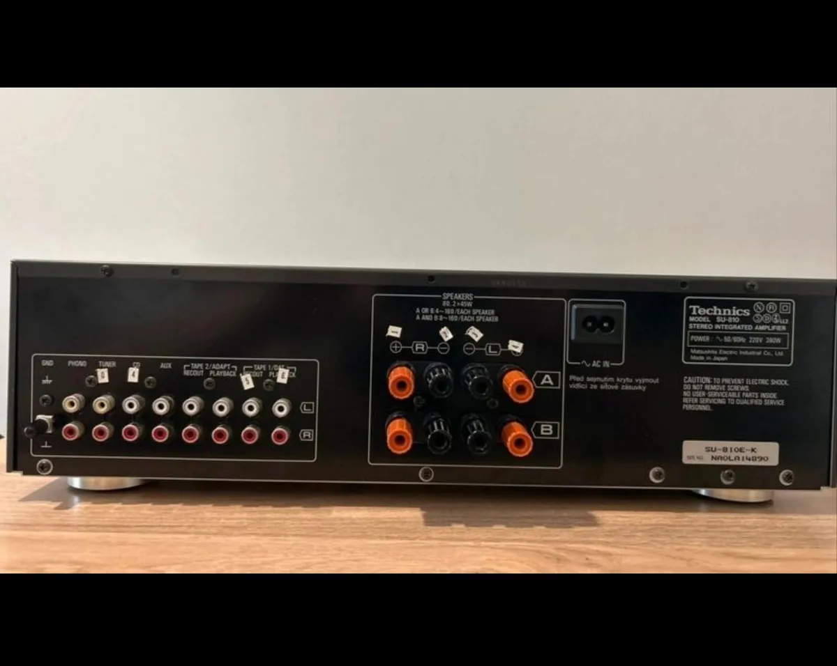 Technics integrated Amplifier SU810 - Image 2