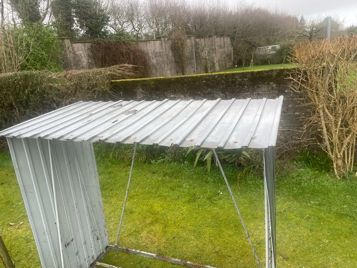 Metal firewood storage unit - Image 2