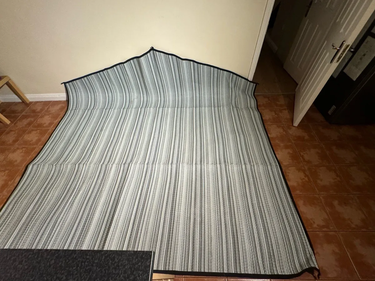 Large Kampa Camping Awning Mat For Sale - Image 2