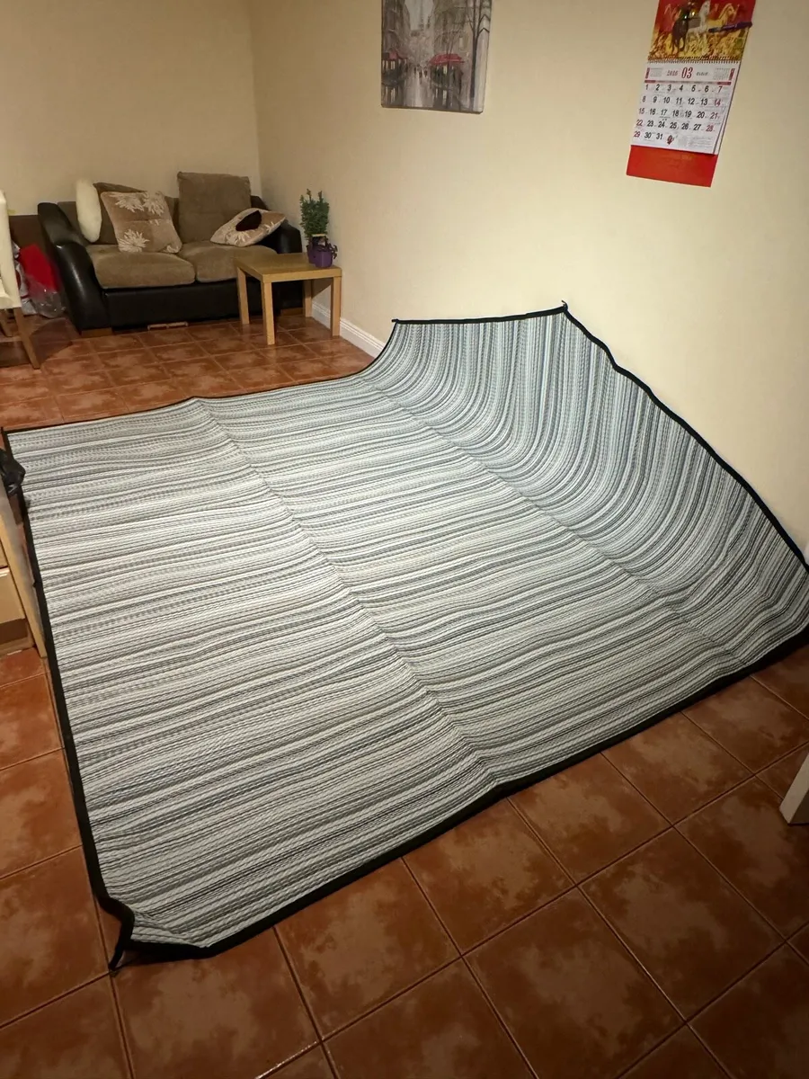 Large Kampa Camping Awning Mat For Sale - Image 1