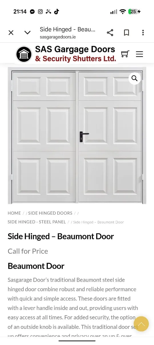 Garage doors - Image 1