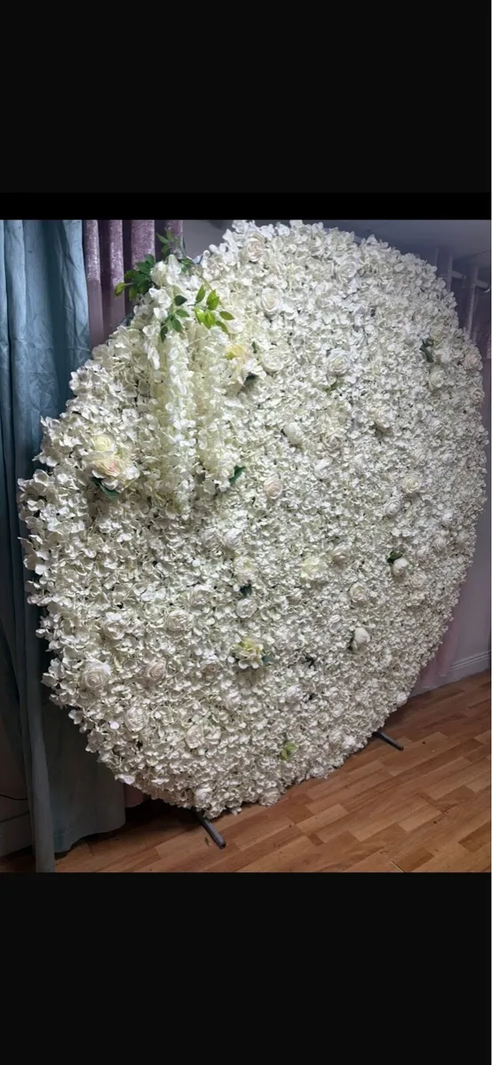 Wedding Flower Wall - Image 1