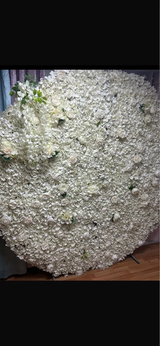 Wedding Flower Wall - Image 3
