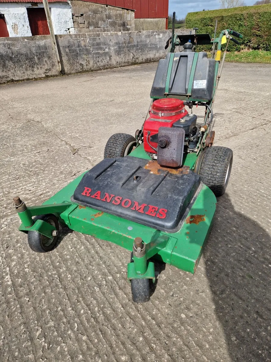 Ransomes bobcat industrial mower - Image 4