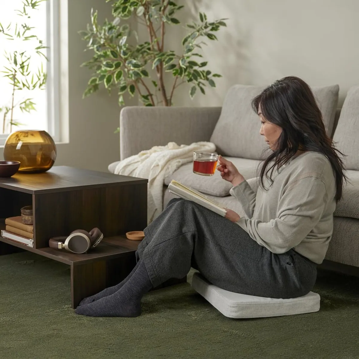 Stoense, rug, green - Image 2