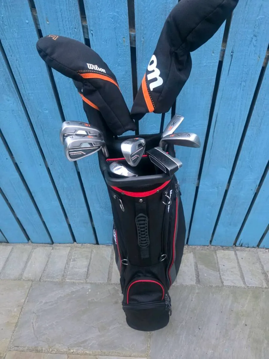 Golf Clubs and Bag - Image 2