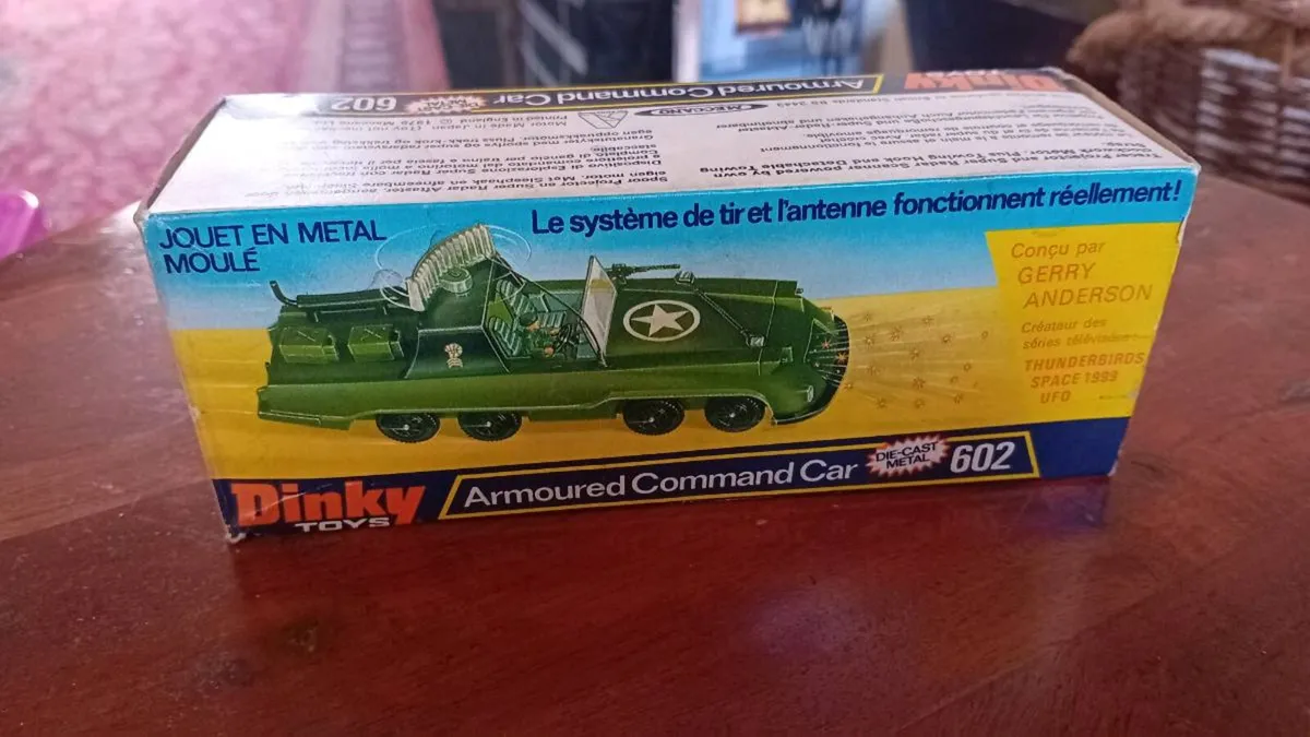 Dinky 602 Armoured Command Car ,MIB - Image 1