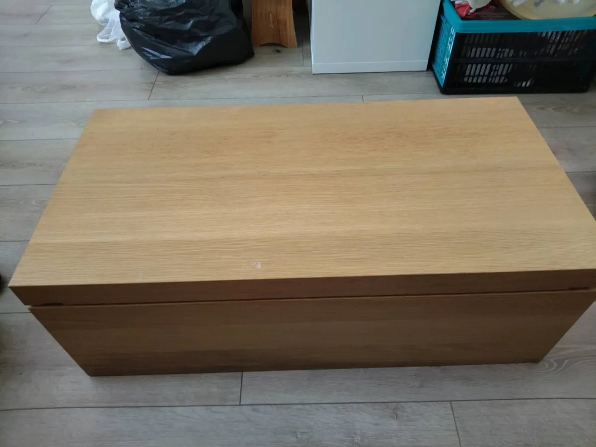 Wooden storage box - Image 1