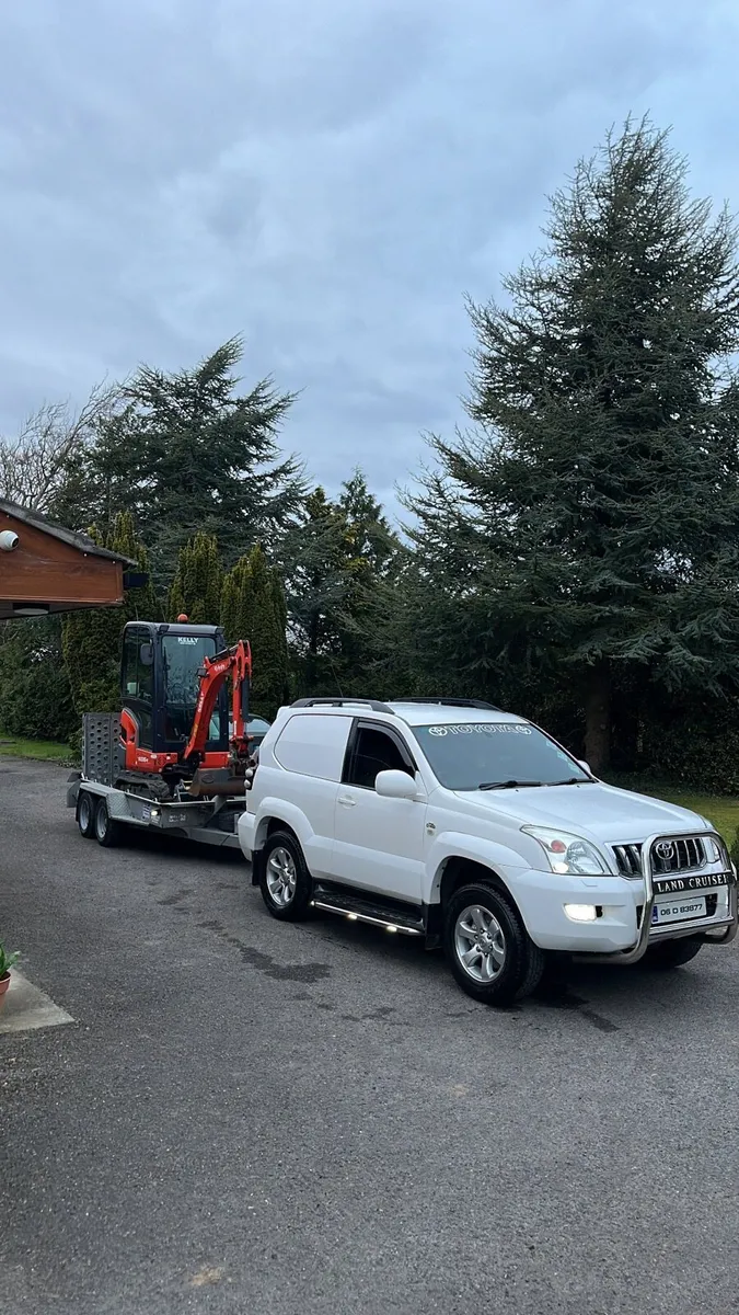 Mini Digger , woodchipper works / Hire - Image 1