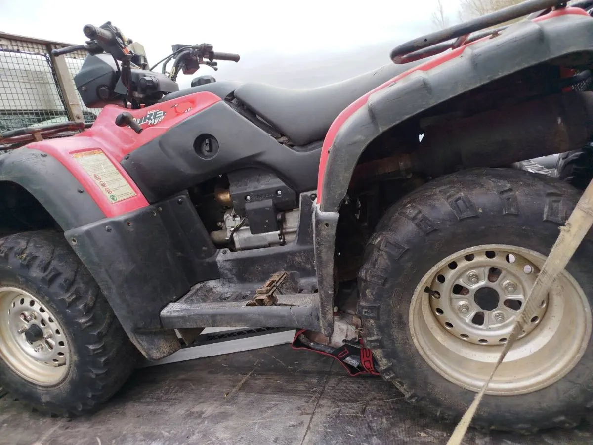 Honda TRX 500  X2 (parts or repairs) - Image 4