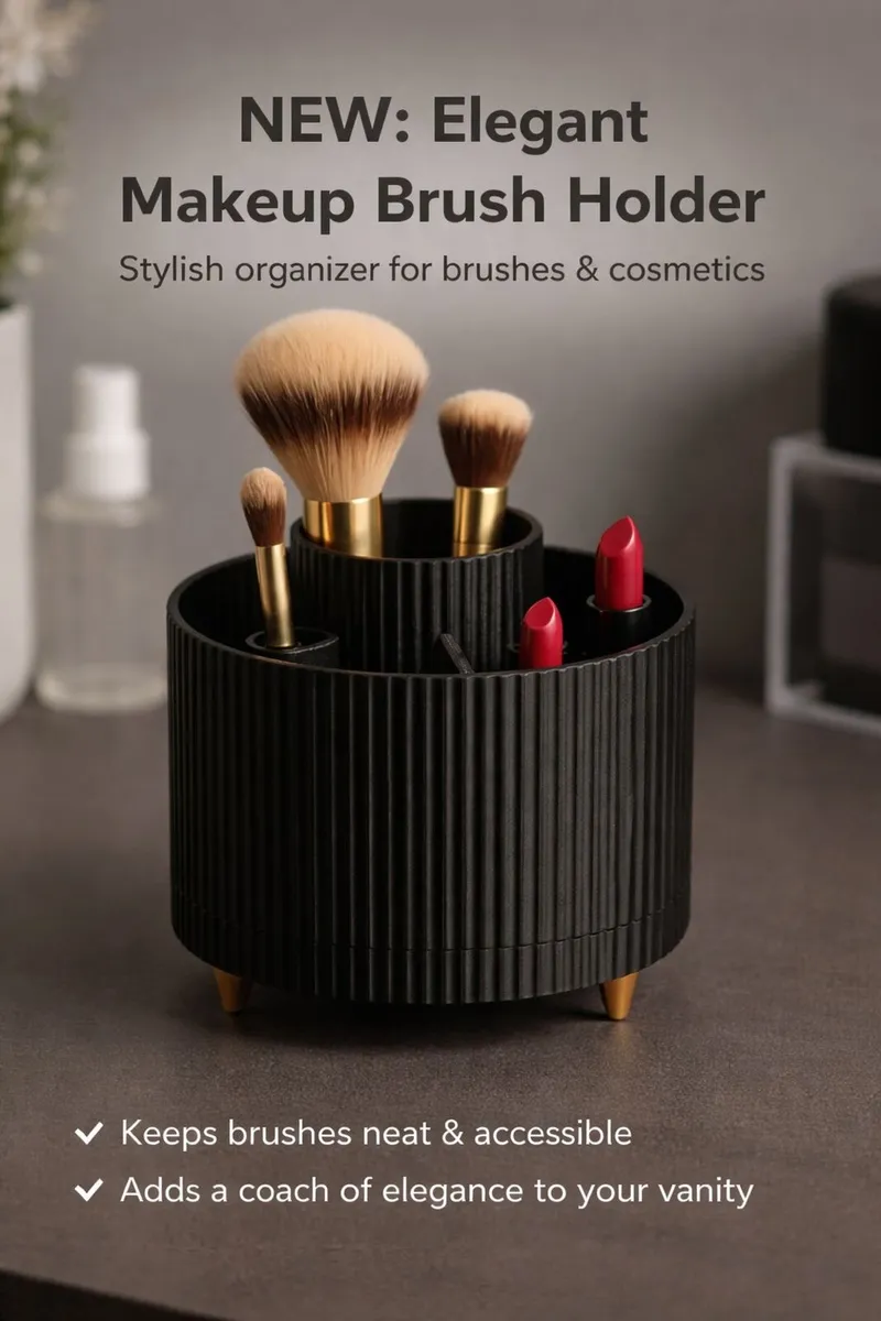 Makeup Organizer – Cosmetic Storage Box | Vanity D - Image 1