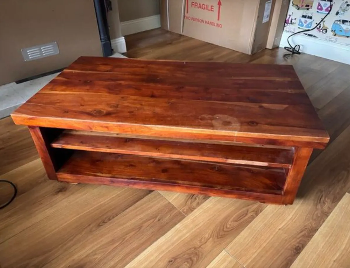 Quality Solid Wood TV Unit - Image 1
