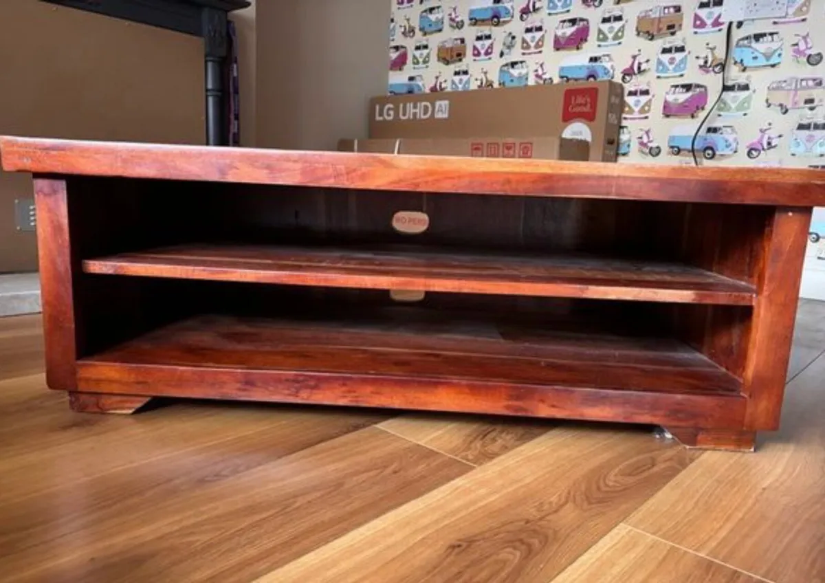 Quality Solid Wood TV Unit - Image 2