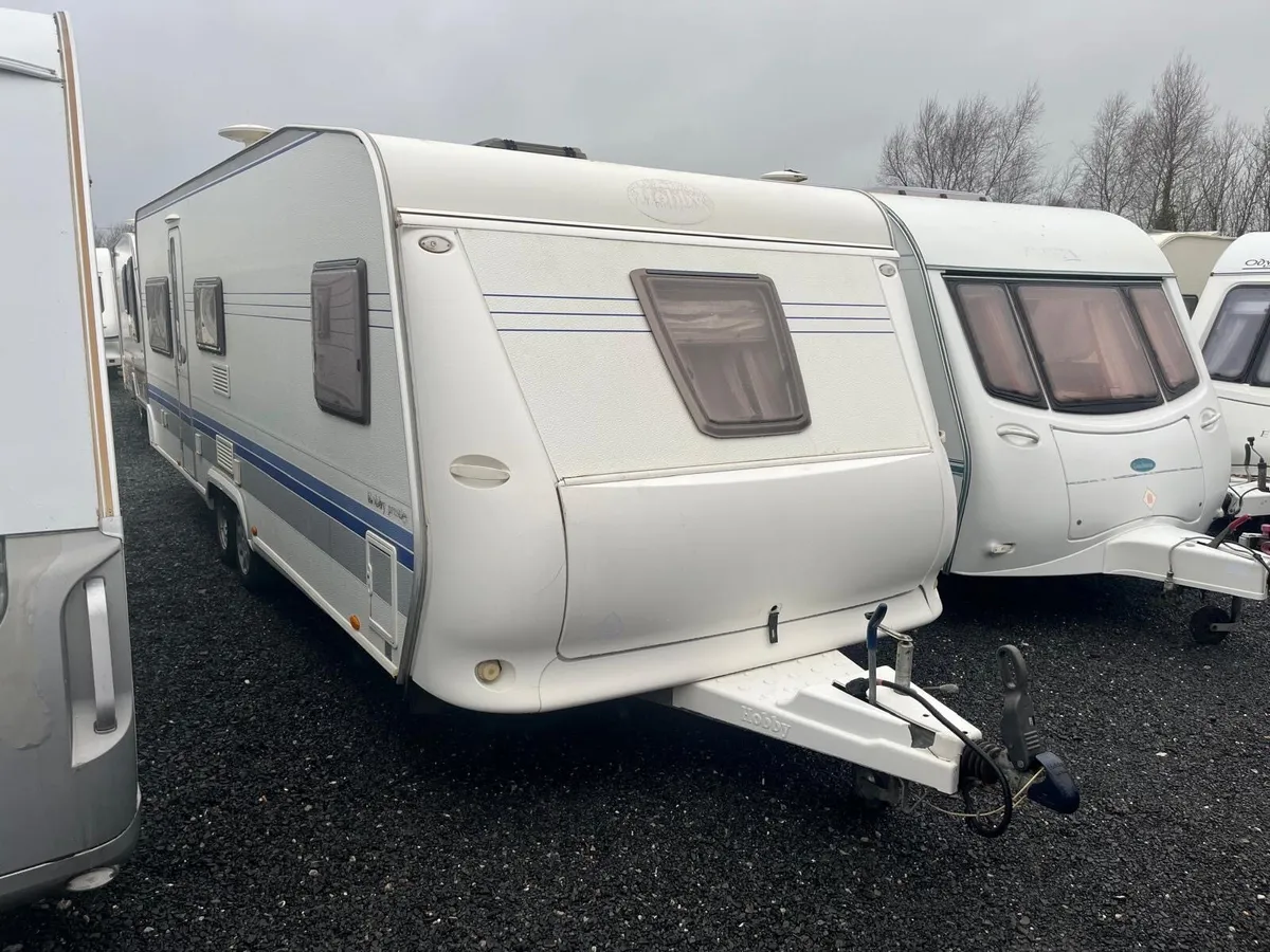 Hobby 6 Berth Fixed Bed Caravan For Sale - Image 2