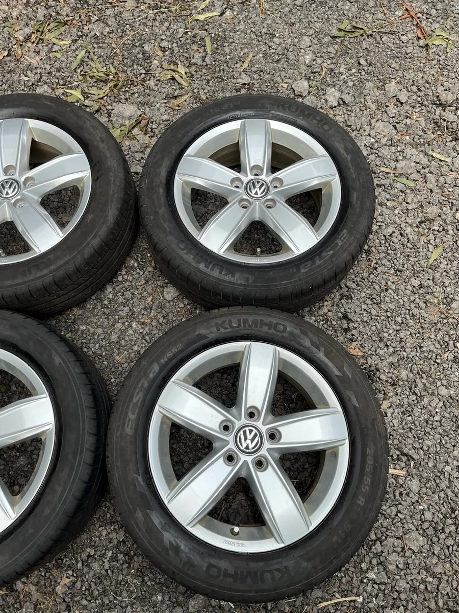 16’ Genuine VW Golf Caddy 5x112 alloy wheels - Image 3