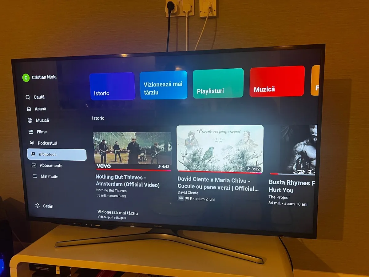 Samsung TV 55-inch 4K Ultra HD Smart - Image 1