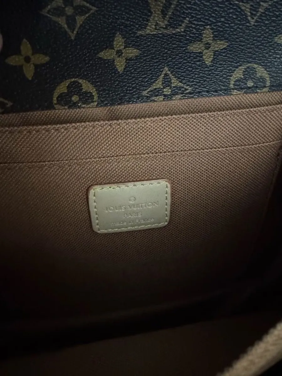 Designer Inspired Monogram Crossbody Bag - Image 4