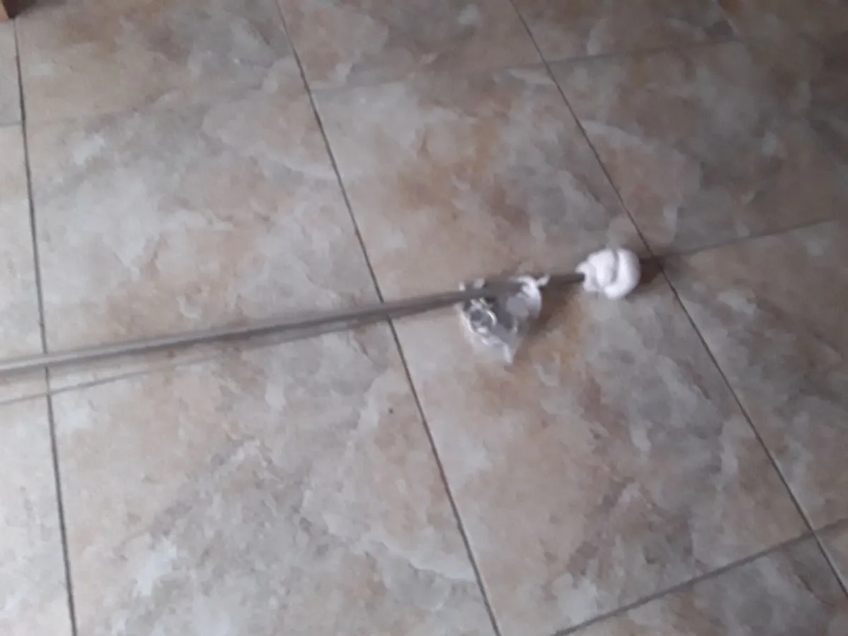 New condition metal pole glass top - Image 3