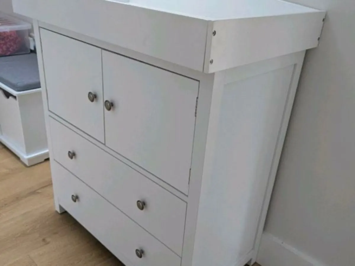 Children Kids Bed and Changing Table - Image 2