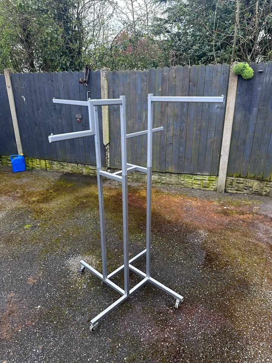 4 way Clothes rail - Image 1