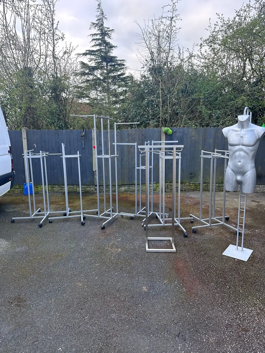 4 way Clothes rail - Image 2