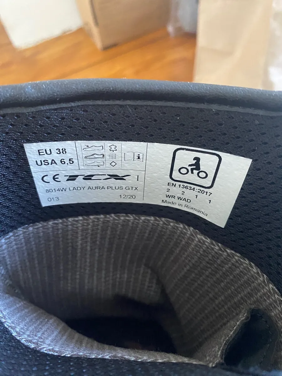 Motorcycle boots woman size 38 - Image 2