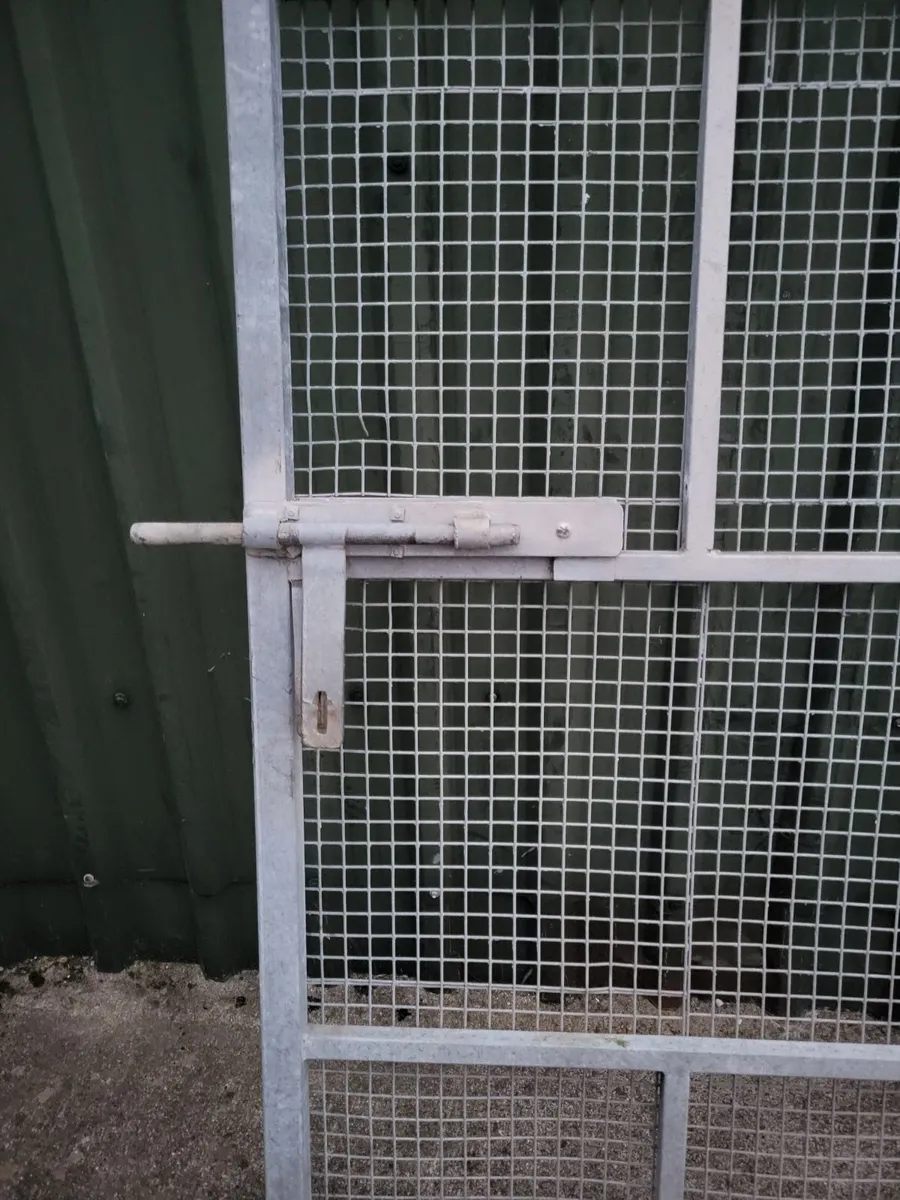 Galvanised security gate - Image 2