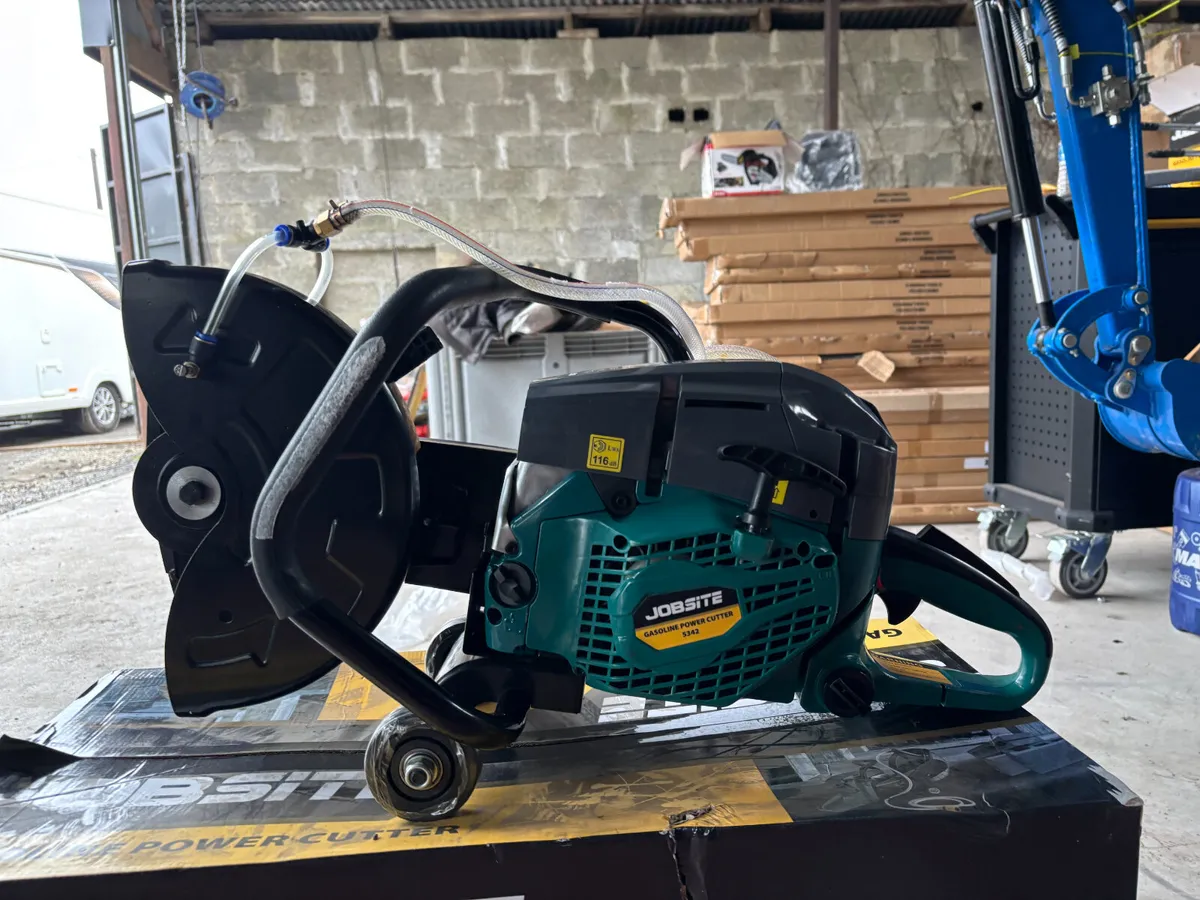 Jobsite 12/14 inch Petrol Consaw with - Image 1