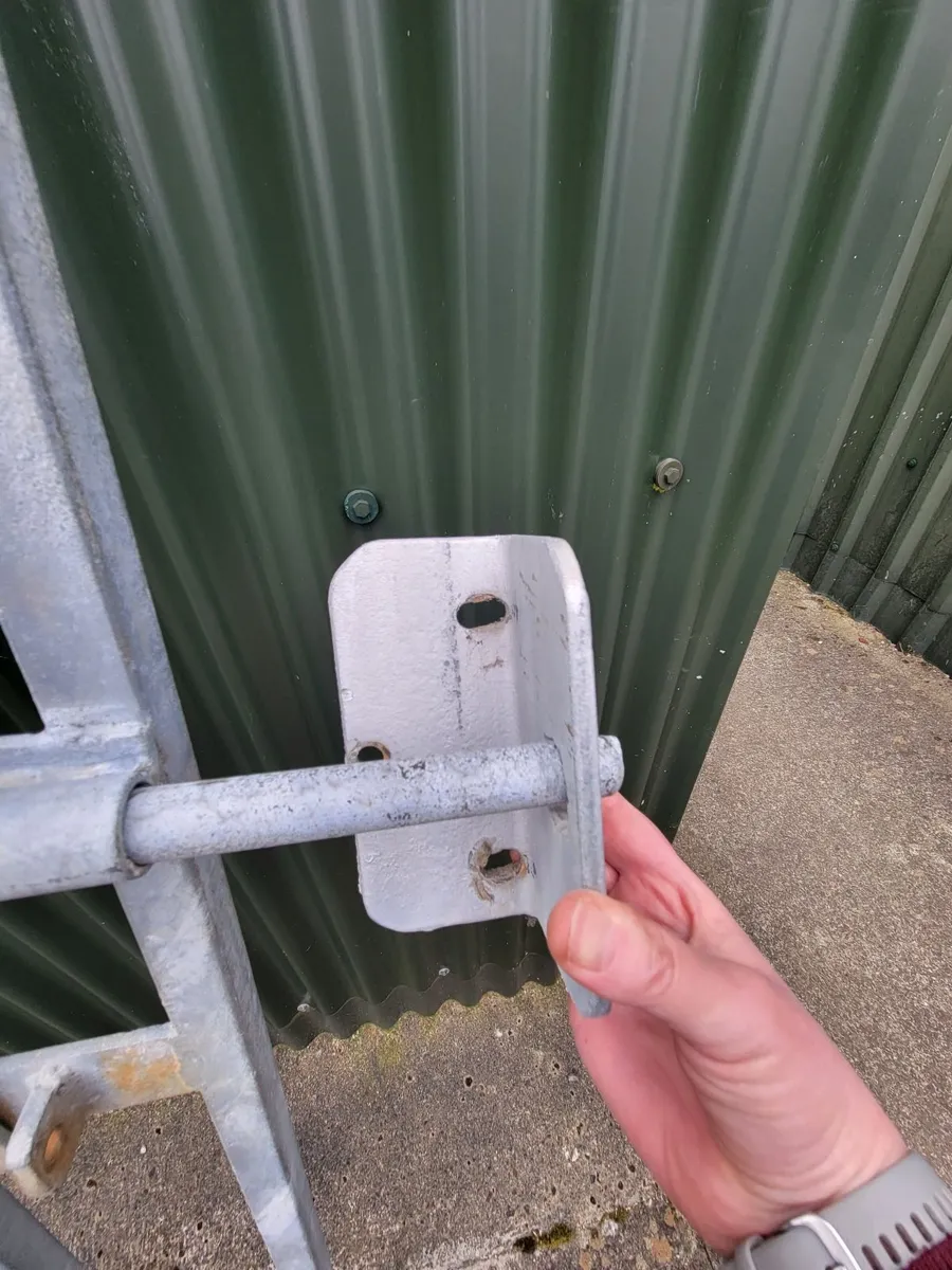 Galvanised security gate - Image 3