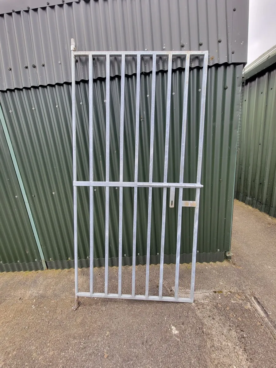 Galvanised security gate - Image 1