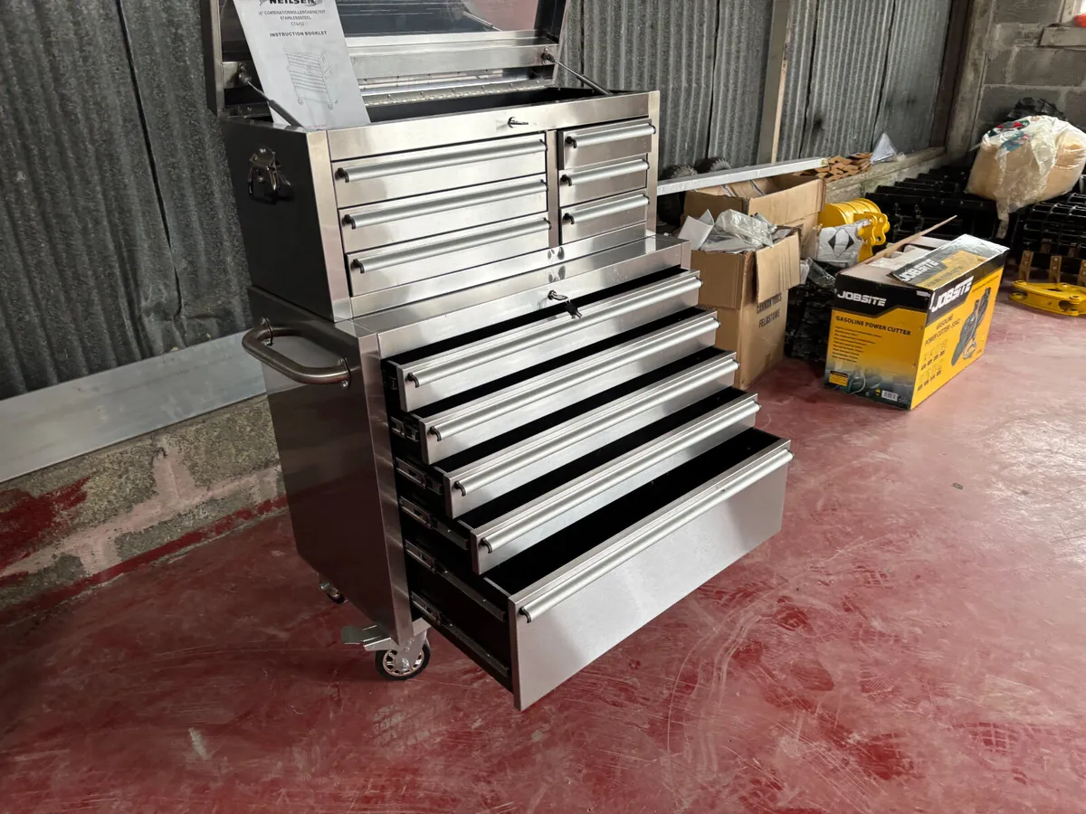 XL Stainless Steel roller bearing Tool Station - Image 1