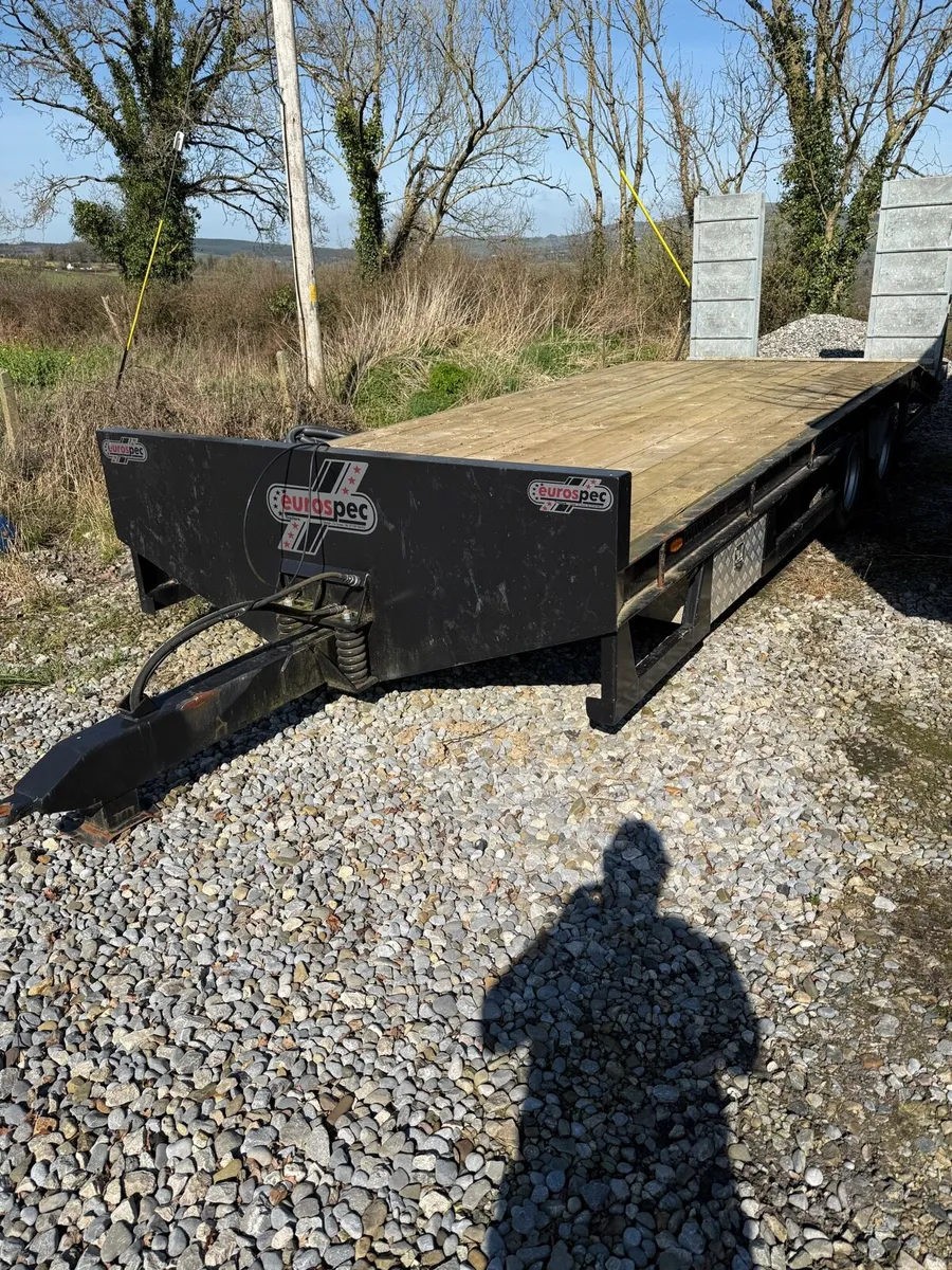 Eurospec 19 tonne low loader trailer - Image 1