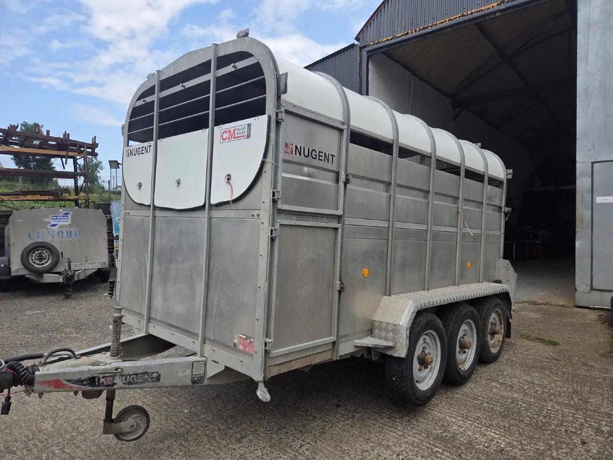 Nugent livestock trailer 12x6 - Image 1