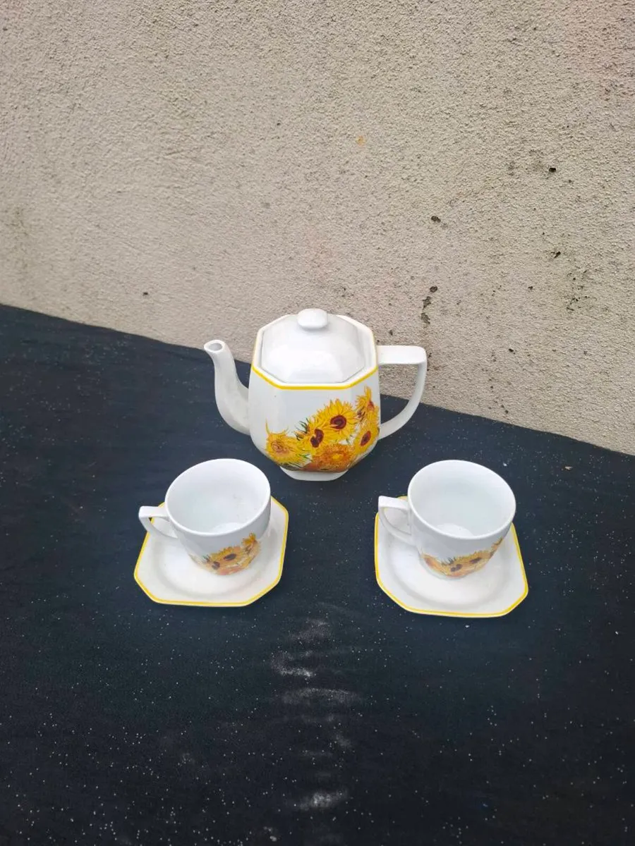 Sunflowers tea set - Image 3