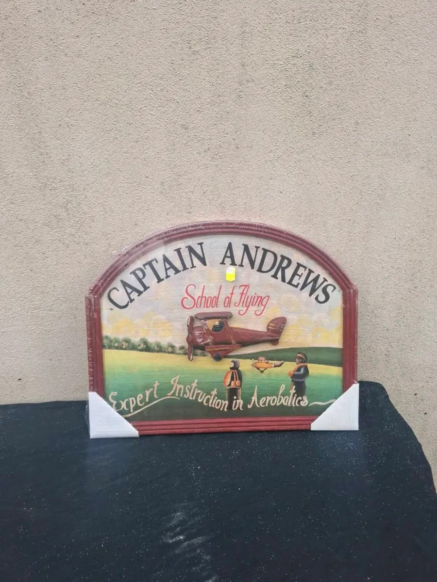 Wood plane sign postage possible