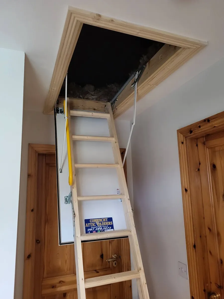 Loft Ladder supplied & fitted - Image 4