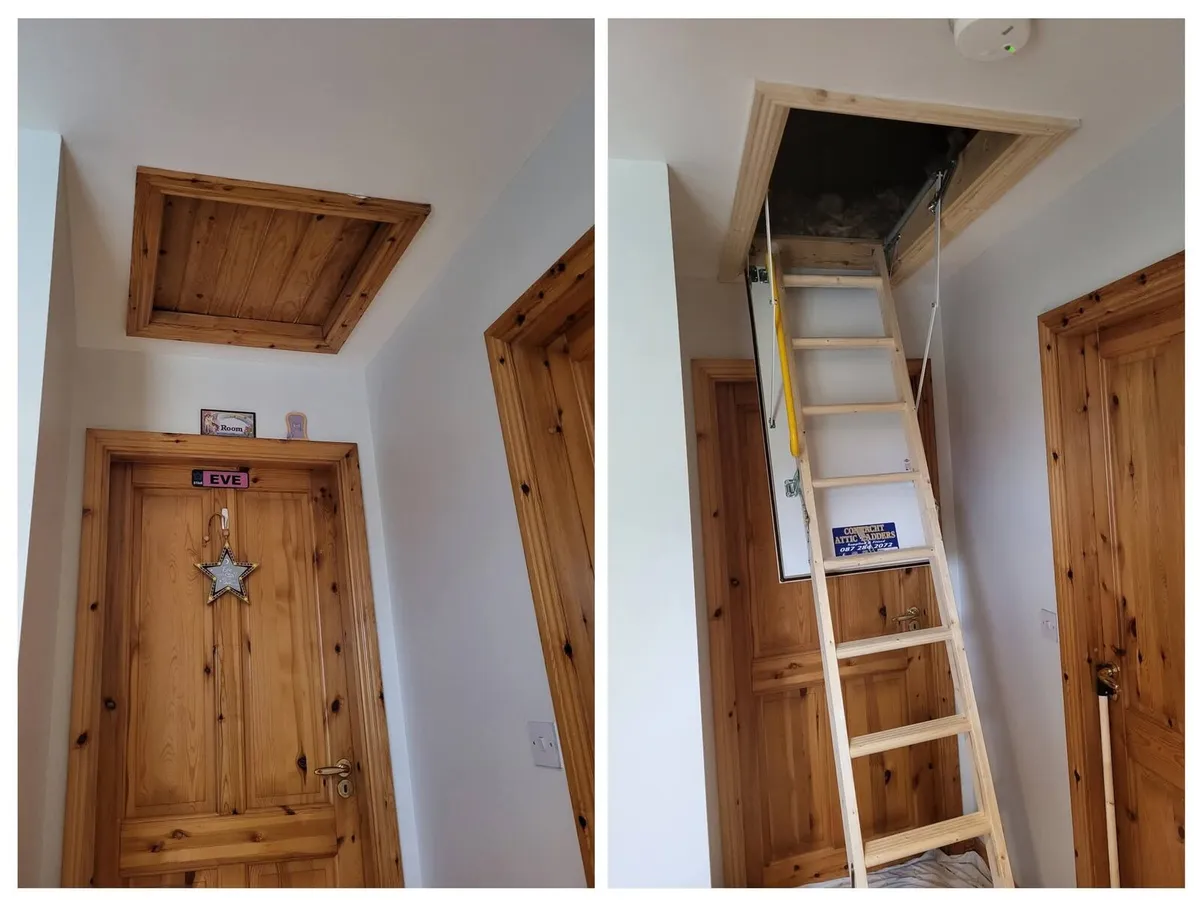Loft Ladder supplied & fitted - Image 2