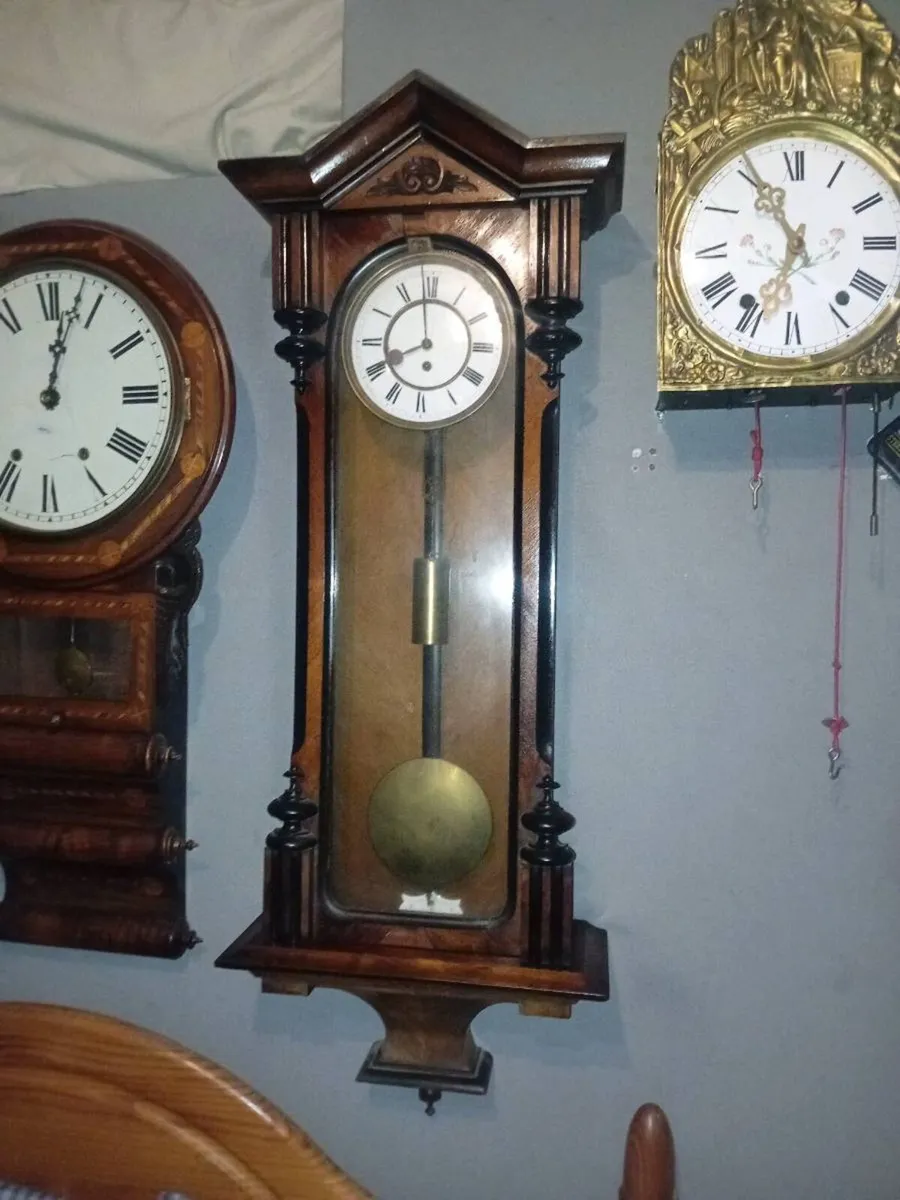 Antique Vienna clock - Image 1