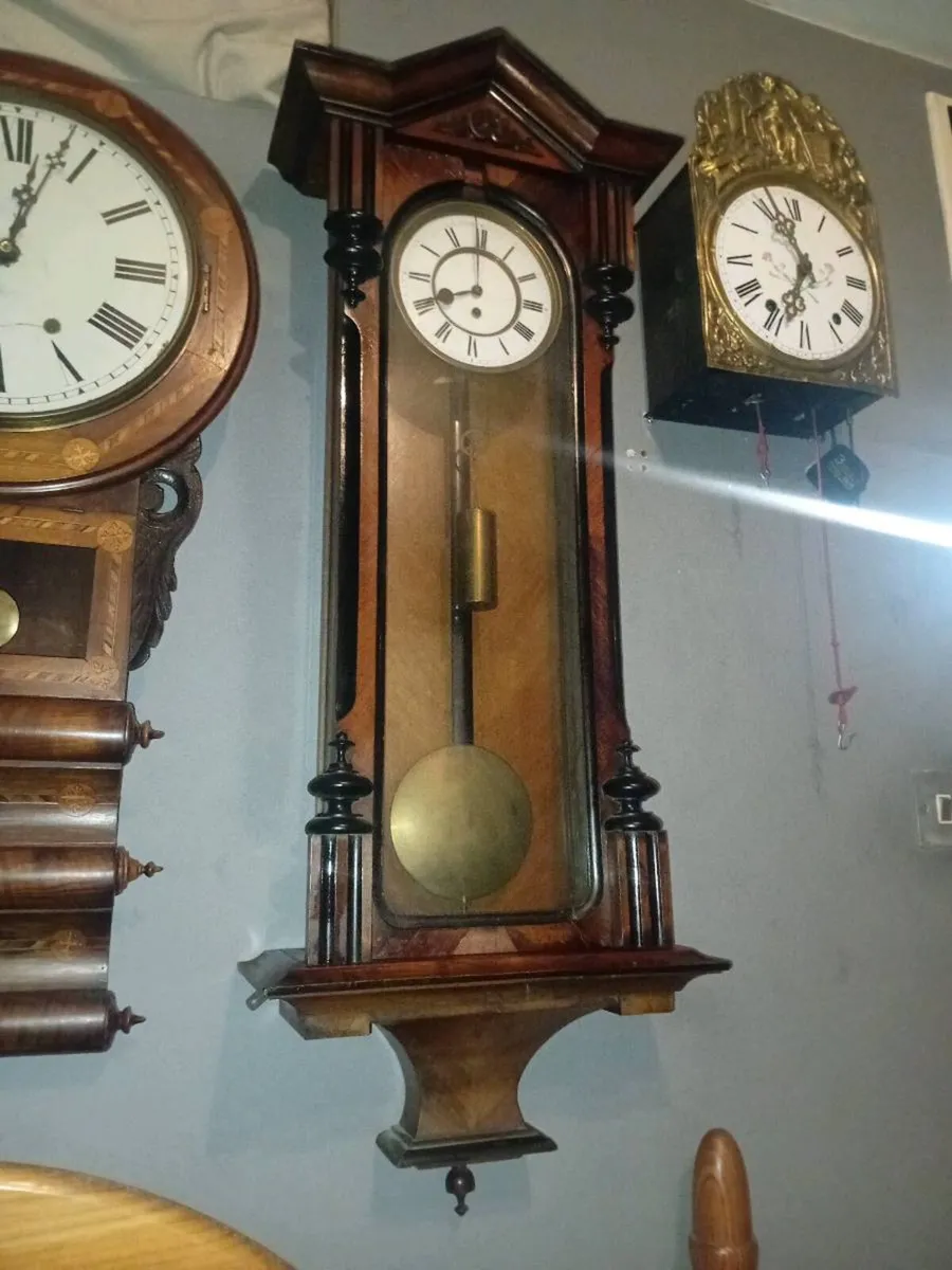 Antique Vienna clock - Image 2