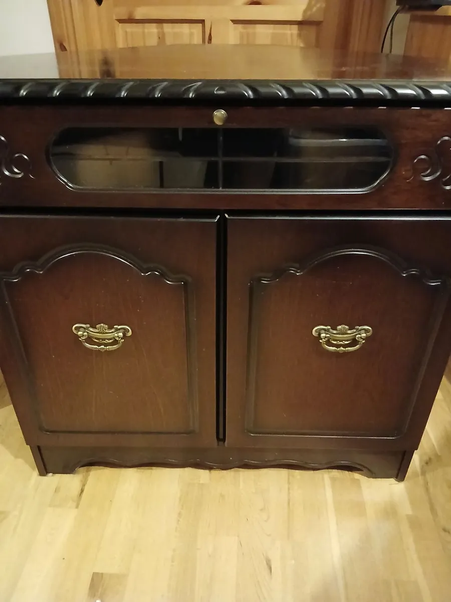 TV Cabinet (Mahogany) - Image 1
