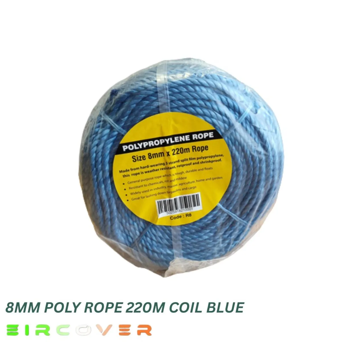 General purpose Coil Rope - 8mm / 220m - Blue - Image 1