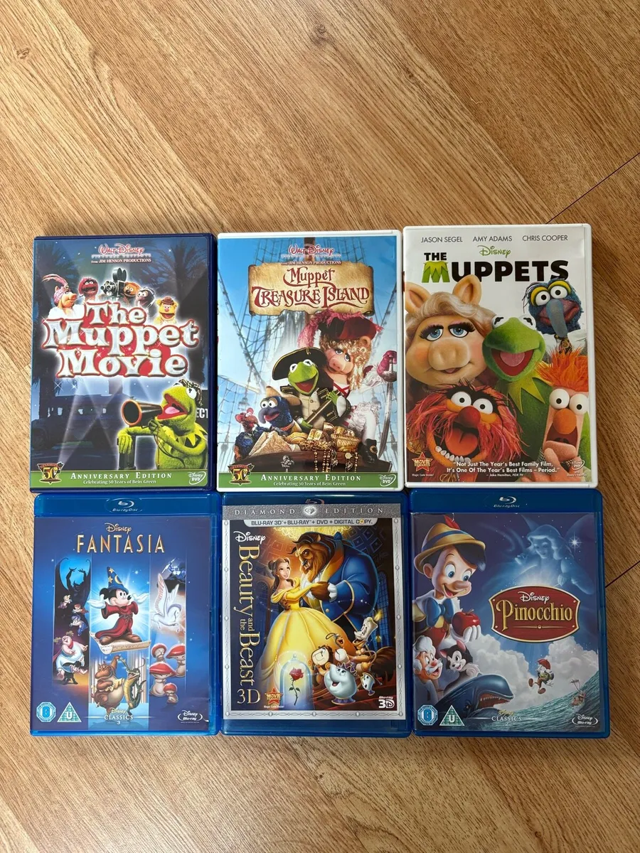 6 Disney Movies on Blu-ray and DVD - Image 1