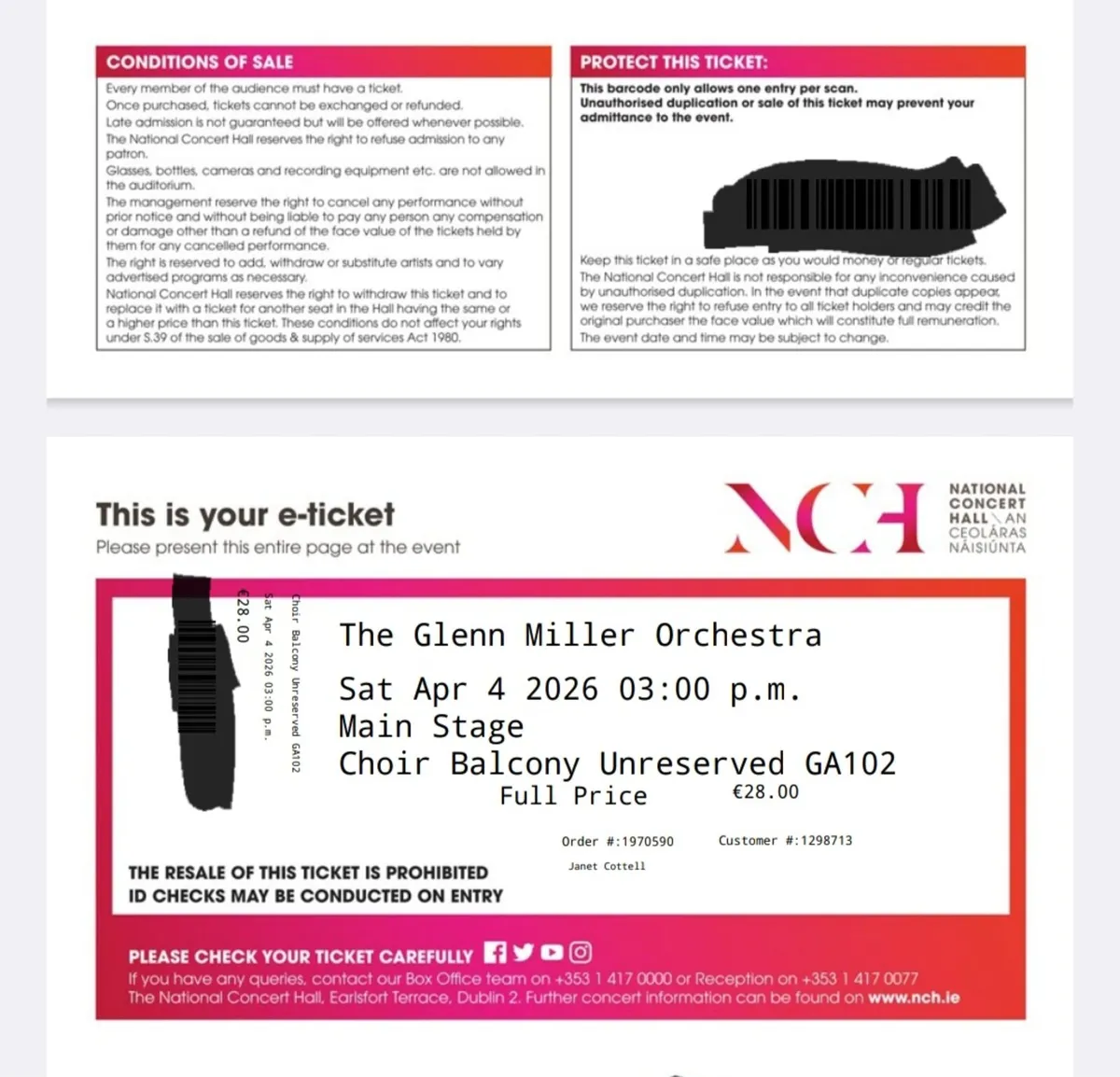 Glenn Miller tickets - Image 2