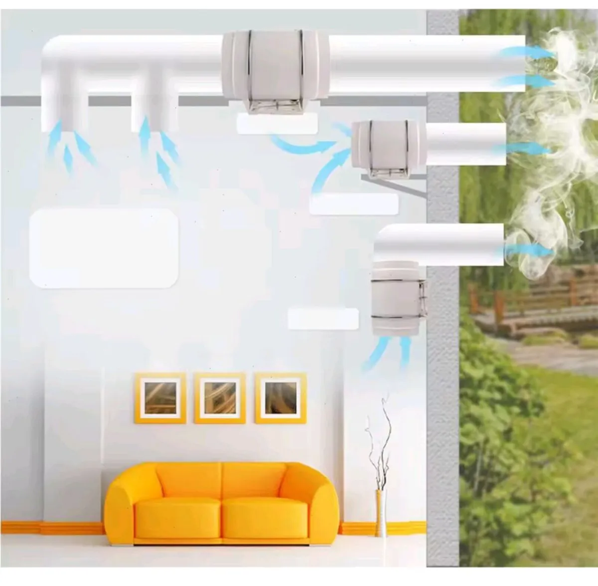 Bathroom, Kitchen Ventilation Fan - Image 3